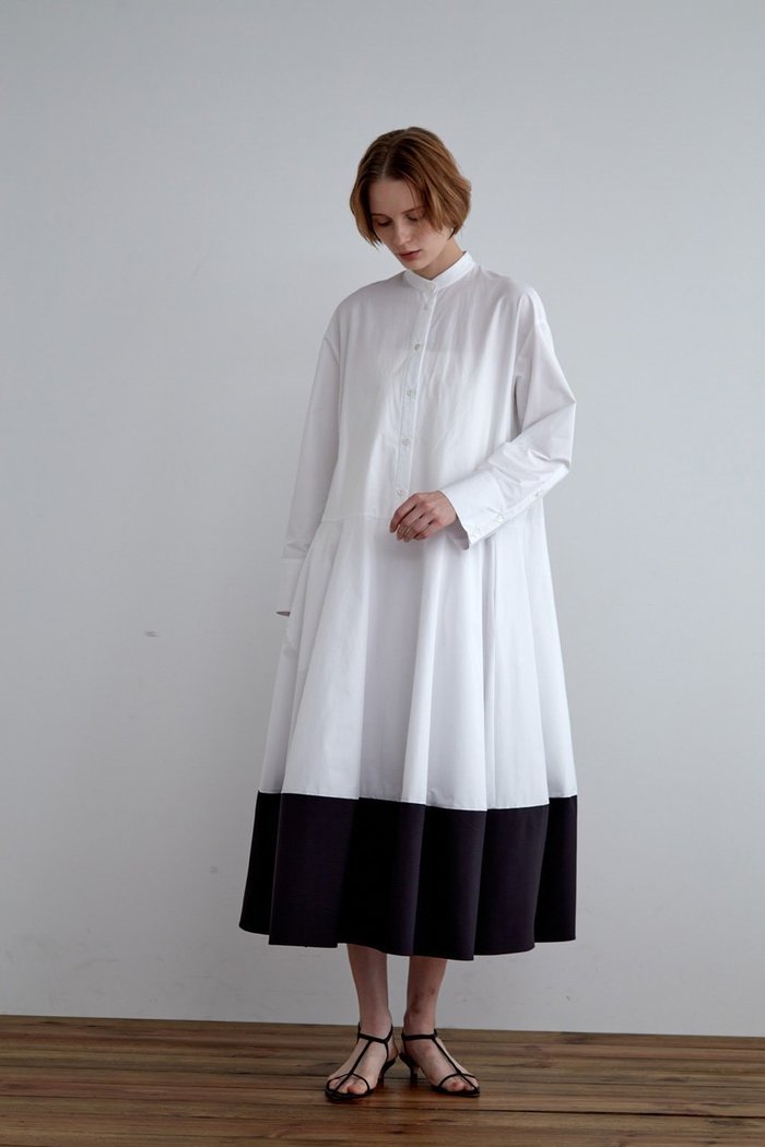 【ル フィル/LE PHIL】のオータフタバイカラーワンピース インテリア・キッズ・メンズ・レディースファッション・服の通販 founy(ファニー) https://founy.com/ ファッション Fashion レディースファッション WOMEN ワンピース Dress チュニック Tunic クール Cool スタンド Stand タフタ Taffeta チュニック Tunic マニッシュ Mannish メンズ Mens ロング Long |ID: prp329100003841052 ipo3291000000030865164