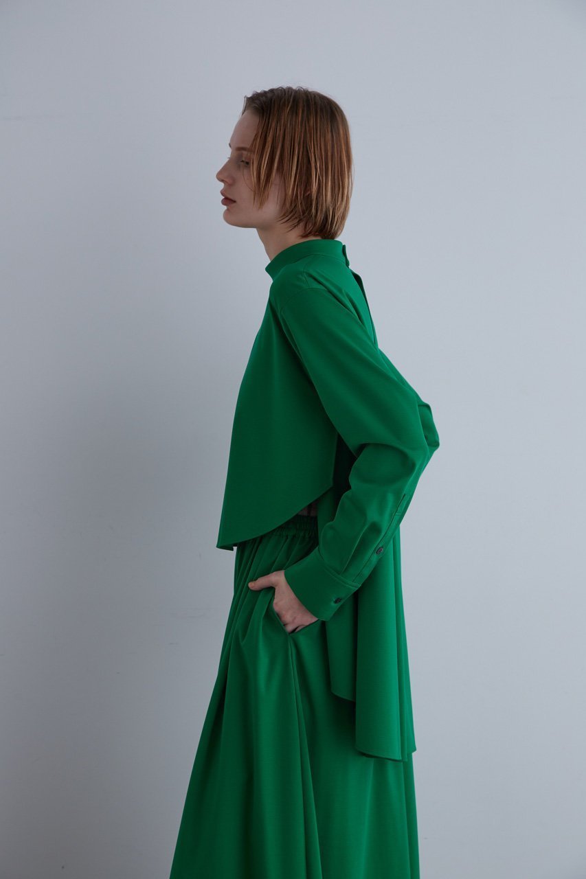 【ル フィル/LE PHIL】のコンパクトポンチプルオーバー 人気、トレンドファッション・服の通販 founy(ファニー) 　ファッション　Fashion　レディースファッション　Fashion for Women　トップス・カットソー　Cut & Sew Tops　シャツ・ブラウス・オフィスカジュアル　Elegant Blouses & Button-Ups　ロングTシャツ・Tシャツ　Longline T-Shirts & Tees　カジュアルプルオーバー・ニットトップス　Pullovers & Knit Tops / Casual Pullovers　カットソー・ベーシックTシャツ　Cut-and-Sewn Tops / Stretch Tees & Basics　なめらか　Smooth, Silky Texture　カットソー　Cut and Sewn Top　スタイリッシュ　Stylish, Fashionable　スタンド　Stand Collar, Upright Stand　スリーブ　Sleeve, Long Sleeve / Short Sleeve　ドレープ　Drape, Draping Fabric　ロング　Long, Long-Length　other-7|ID: prp329100003841053 ipo3291000000032842479