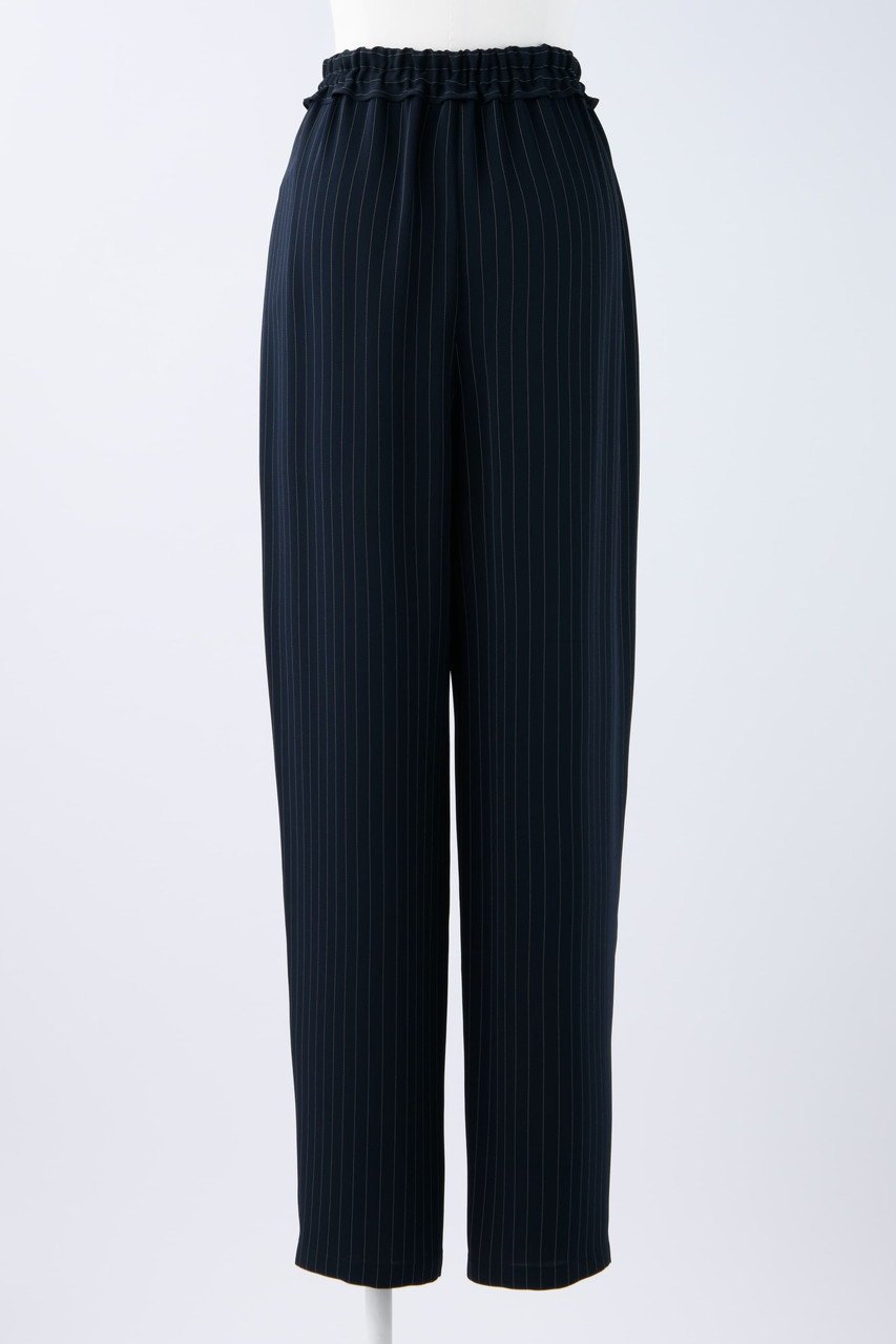 【エンフォルド/ENFOLD】のPEピンストライプ Relax egg ワイドPT/パンツ 人気、トレンドファッション・服の通販 founy(ファニー) 　ファッション　Fashion　レディースファッション　WOMEN　パンツ　Pants　サテン　Satin　ストライプ　Stripe　ワイド　Wide　人気　Popularity　定番　Standard　other-3|ID: prp329100003843224 ipo3291000000031353298