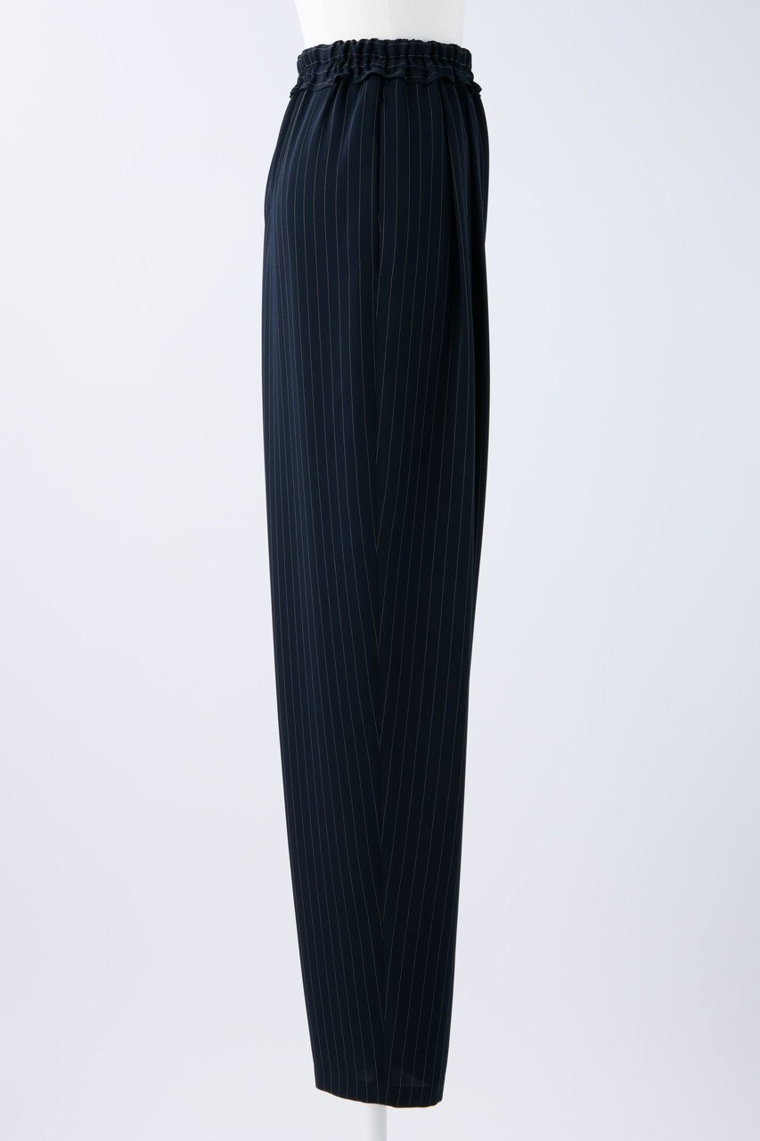 【エンフォルド/ENFOLD】のPEピンストライプ Relax egg ワイドPT/パンツ 人気、トレンドファッション・服の通販 founy(ファニー) 　ファッション　Fashion　レディースファッション　WOMEN　パンツ　Pants　サテン　Satin　ストライプ　Stripe　ワイド　Wide　人気　Popularity　定番　Standard　other-4|ID: prp329100003843224 ipo3291000000031353300