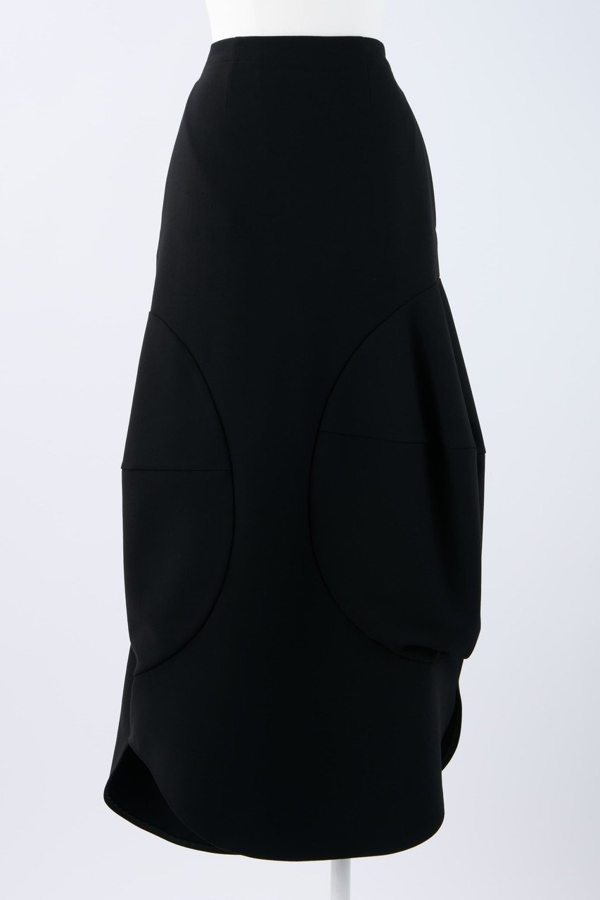 【エンフォルド/ENFOLD】のダブルクロス コクーンホールSK/スカート インテリア・キッズ・メンズ・レディースファッション・服の通販 founy(ファニー) 　ファッション　Fashion　レディースファッション　Fashion for Women　スカート　Skirts　ロングスカート　Long Skirts / Maxi & Midi Skirts　セットアップ　Set-Up, Coordinated Outfit　ダブル　Double, Double-Breasted　フロント　Front, Front Design　ポケット　Pocket, Pocket Detail　ロング　Long, Long-Length　エレガント 上品　Elegant　人気　Popular, Best Seller　定番　Standard, Basic Item　ブラック|ID: prp329100003843230 ipo3291000000035694075