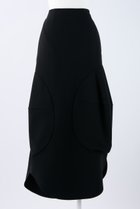 【エンフォルド/ENFOLD】のダブルクロス コクーンホールSK/スカート ブラック|ID: prp329100003843230 ipo3291000000036125361