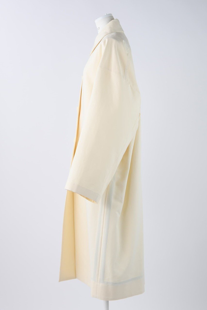 【エンフォルド/ENFOLD】のCOTTON DOUBLE ステンカラーコート 人気、トレンドファッション・服の通販 founy(ファニー) 　ファッション　Fashion　レディースファッション　Fashion for Women　アウター　Coat / Outerwear Collection　コート・ロングコート・ピーコート　Long Coats, Peacoats & More　シンプル　Simple, Minimal　パターン　Pattern, Design Print　ロング　Long, Long-Length　other-2|ID: prp329100003843233 ipo3291000000032949021