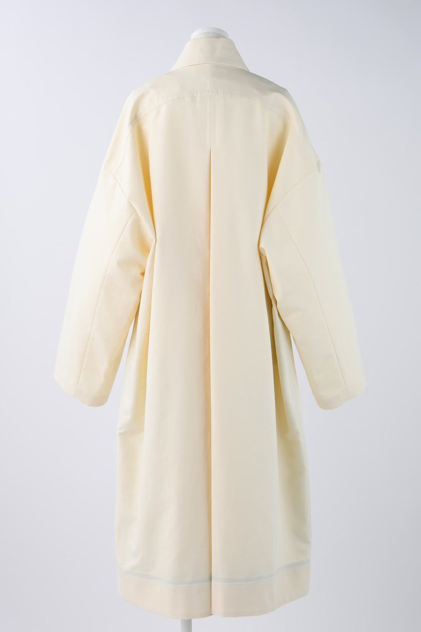 【エンフォルド/ENFOLD】のCOTTON DOUBLE ステンカラーコート 人気、トレンドファッション・服の通販 founy(ファニー) 　ファッション　Fashion　レディースファッション　Fashion for Women　アウター　Coat / Outerwear Collection　コート・ロングコート・ピーコート　Long Coats, Peacoats & More　シンプル　Simple, Minimal　パターン　Pattern, Design Print　ロング　Long, Long-Length　other-3|ID: prp329100003843233 ipo3291000000032949025