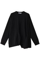 【ナゴンスタンス/nagonstans】のソフト天竺 スリットロンT Black|ID: prp329100003843247 ipo3291000000036988252