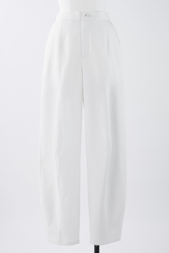 【ナゴンスタンス/nagonstans】のPOLY CHINO 立体カーブ PT/パンツ インテリア・キッズ・メンズ・レディースファッション・服の通販 founy(ファニー) https://founy.com/ ファッション Fashion レディースファッション WOMEN パンツ Pants センター Center トレンド Trend バランス Balance リラックス Relax エレガント 上品 Elegant |ID: prp329100003843254 ipo3291000000025251674