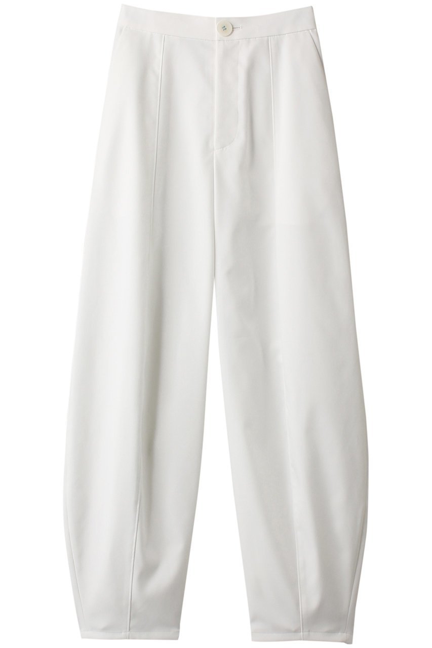 【ナゴンスタンス/nagonstans】のPOLY CHINO 立体カーブ PT/パンツ インテリア・キッズ・メンズ・レディースファッション・服の通販 founy(ファニー) 　ファッション　Fashion　レディースファッション　Fashion for Women　パンツ　Pants & Trousers　センター　Center, Center Line　トレンド　Trend, Trending Now　バランス　Balance, Style Balance　リラックス　Relax, Relaxed Fit　エレガント 上品　Elegant　Salt|ID: prp329100003843254 ipo3291000000032819594