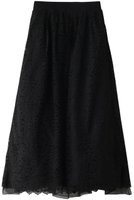 【マリリンムーン/MARILYN MOON】のリバーシブルオーガンジーレーススカート 人気、トレンドファッション・服の通販 founy(ファニー) ファッション Fashion レディースファッション WOMEN スカート Skirt ロングスカート Long Skirt 2024年 2024 2024春夏・S/S SS,Spring/Summer,2024 A/W・秋冬 AW・Autumn/Winter・FW・Fall-Winter S/S・春夏 SS・Spring/Summer エレガント 上品 ギャザー チュール リバーシブル リュクス レース ロング 夏 Summer 春 Spring |ID:prp329100003843277