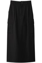【アルアバイル/allureville】のバルキーチノカーゴスカート 人気、トレンドファッション・服の通販 founy(ファニー) ファッション Fashion レディースファッション WOMEN スカート Skirt ロングスカート Long Skirt おすすめ Recommend フロント Front ロング Long thumbnail ブラック|ID: prp329100003843290 ipo3291000000025251789