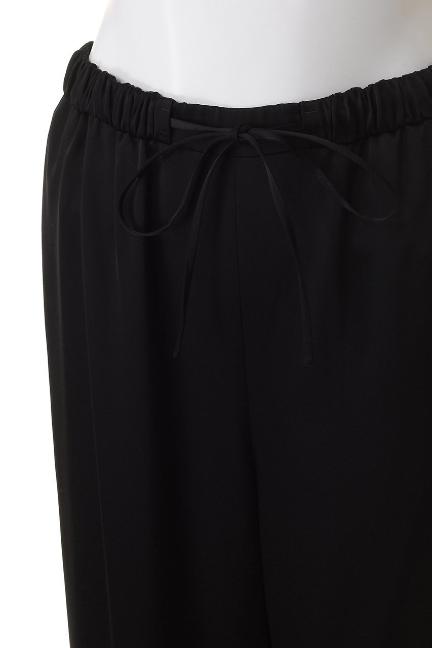 【ヒューエルミュージアム/hueLe Museum】の【STUMBLY】Satin ワイドパンツ 人気、トレンドファッション・服の通販 founy(ファニー) 　ファッション　Fashion　レディースファッション　Fashion for Women　パンツ　Pants & Trousers　エレガント 上品　Elegant　ギャザー　Gathered, Ruffled　リボン　Ribbon, Bow　ワイド　Wide, Wide Fit　other-5|ID: prp329100003843297 ipo3291000000032827771