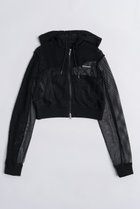 【プランク プロジェクト/PRANK PROJECT】のレースコラージュパーカー / Lace Collage Hoodie BLK(ブラック)|ID: prp329100003843301 ipo3291000000032837617