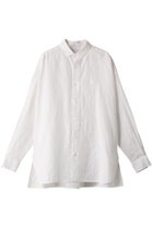 【ティッカ/TICCA】の【UNISEX】リネンスクエアビッグシャツ ホワイト|ID:prp329100003844982