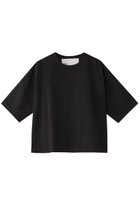 【ティッカ/TICCA】のエンブロイダリースクエアTシャツ チャコールグレー|ID:prp329100003844987