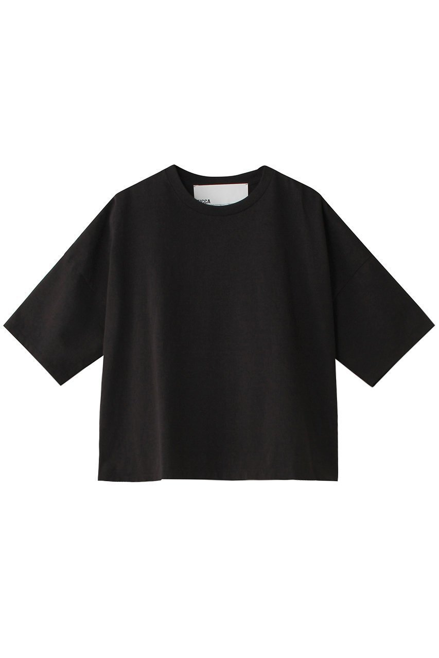 【ティッカ/TICCA】のエンブロイダリースクエアTシャツ 人気、トレンドファッション・服の通販 founy(ファニー) ファッション Fashion レディースファッション Fashion for Women トップス・カットソー Cut & Sew Tops シャツ・ブラウス・オフィスカジュアル Elegant Blouses & Button-Ups ロングTシャツ・Tシャツ Longline T-Shirts & Tees カットソー・ベーシックTシャツ Cut-and-Sewn Tops / Stretch Tees & Basics カットソー Cut and Sewn Top ショート Short, Short Length スリーブ Sleeve, Long Sleeve / Short Sleeve ドレープ Drape, Draping Fabric バランス Balance, Style Balance other-1|ID: prp329100003844987 ipo3291000000032878912