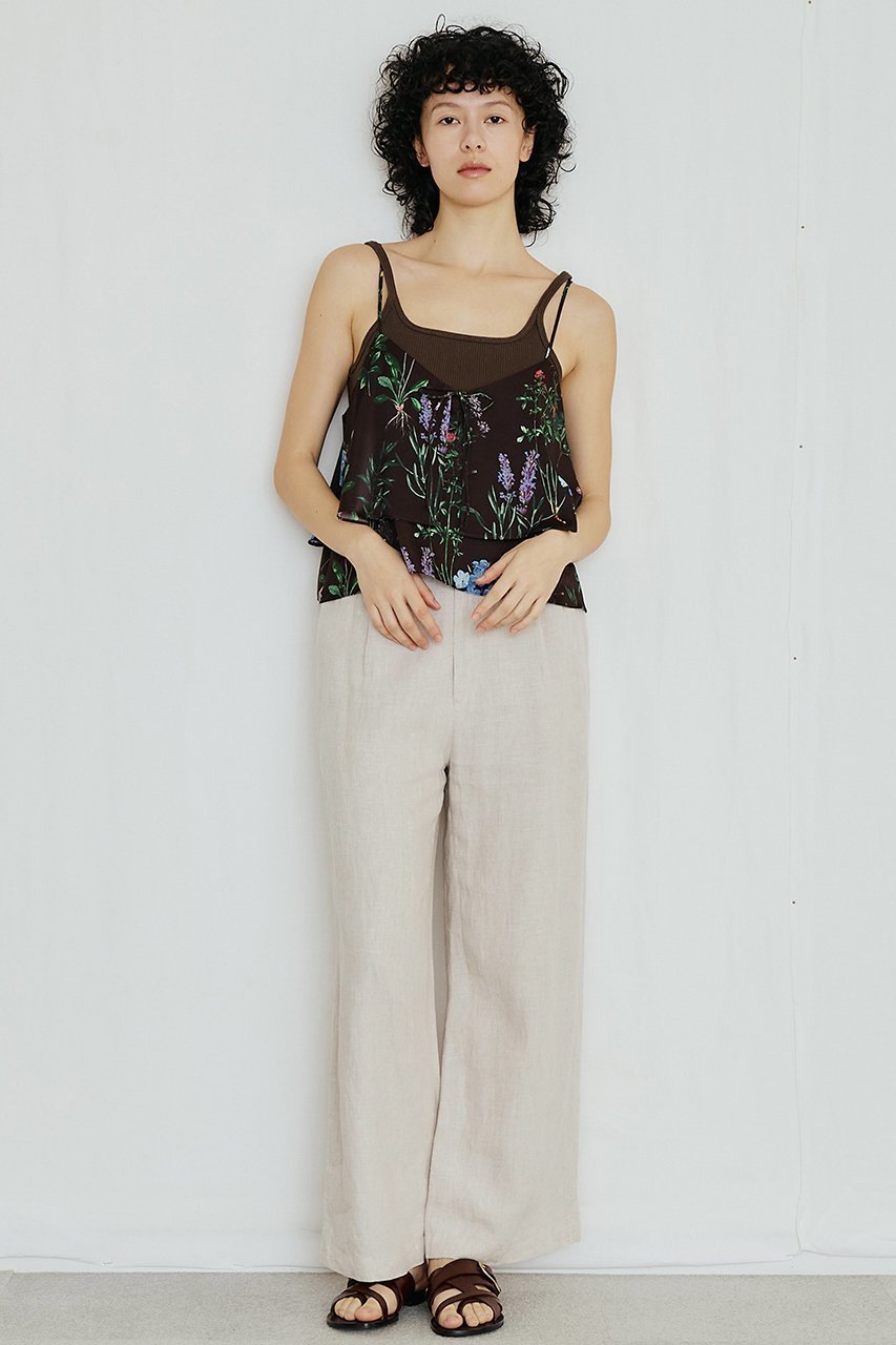 【ティッカ/TICCA】の2wayフラワープリントビスチェ 人気、トレンドファッション・服の通販 founy(ファニー) 　ファッション　Fashion　レディースファッション　Fashion for Women　トップス・カットソー　Cut & Sew Tops　キャミソール&ノースリーブ　Camisoles & Sleeveless Tops　シャツ・ブラウス・オフィスカジュアル　Elegant Blouses & Button-Ups　ビスチェ　Bustiers & Corset Tops / Layered Bustier Style　花柄・フラワープリント・モチーフ　Floral Prints & Motifs / Flower Pattern Tops　2026年　2026　おすすめ　Recommended / Our Picks　インナー　Innerwear　トレンド　Trend, Trending Now　ノースリーブ　Sleeveless, No-Sleeve　ビスチェ　Bustier, Corset Top　フラワー　Flower, Floral　プリント　Print, Printed Pattern　夏　Summer　春　Spring　S/S・春夏　SS, Spring/Summer, Warm Season　羽織　Haori, Light Jacket　other-6|ID: prp329100003844991 ipo3291000000035705813