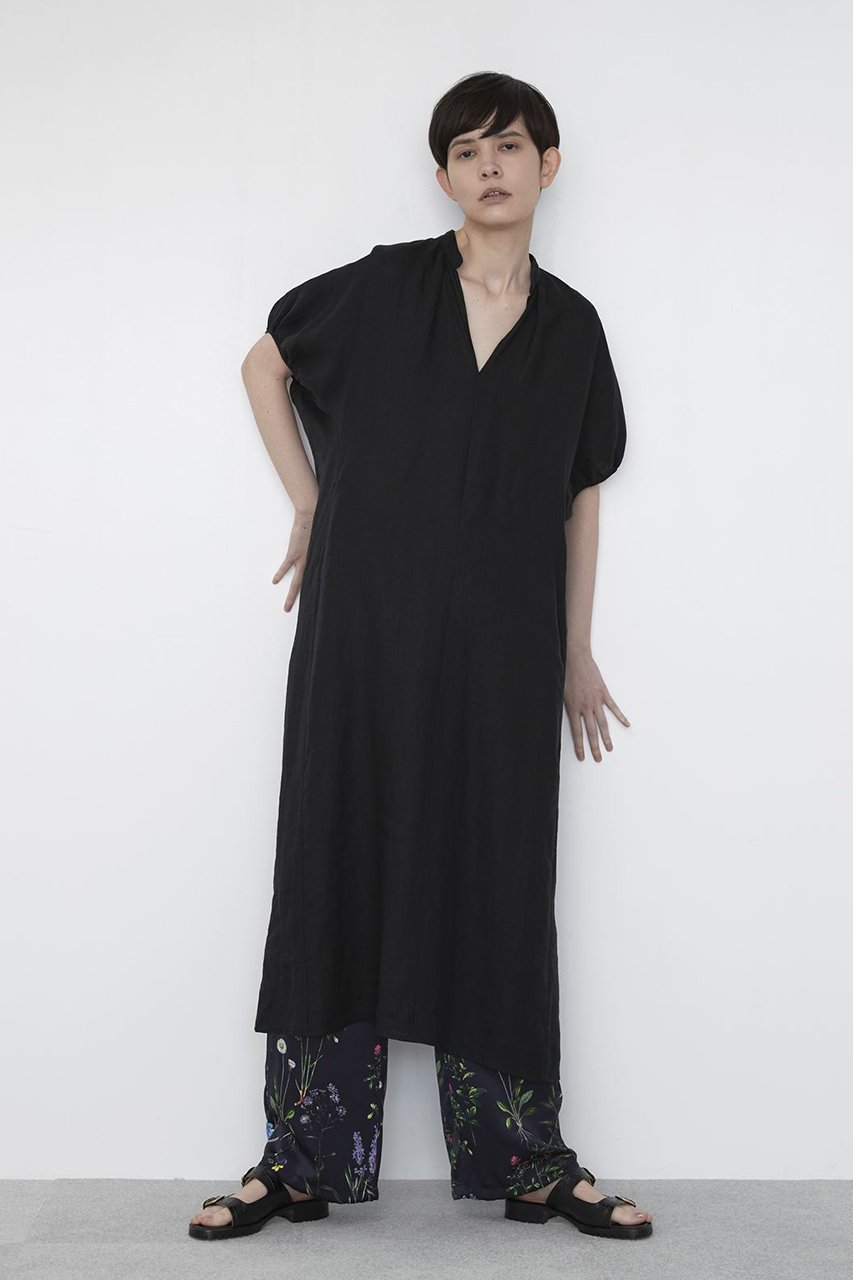 【ティッカ/TICCA】のリネンバルーンスリーブワンピース 人気、トレンドファッション・服の通販 founy(ファニー) 　ファッション　Fashion　レディースファッション　Fashion for Women　ワンピース　Dresses　チュニック　Tunic Tops & Dresses　サマー　Summer, Summer Style　スリーブ　Sleeve, Long Sleeve / Short Sleeve　チュニック　Tunic, Long Top　ドレス　Dress, One-Piece　バルーン　Balloon, Balloon Silhouette　フェミニン　Feminine, Girly　リネン　Linen, Linen Fabric　リラックス　Relax, Relaxed Fit　ロング　Long, Long-Length　エレガント 上品　Elegant　other-6|ID: prp329100003844995 ipo3291000000032859422