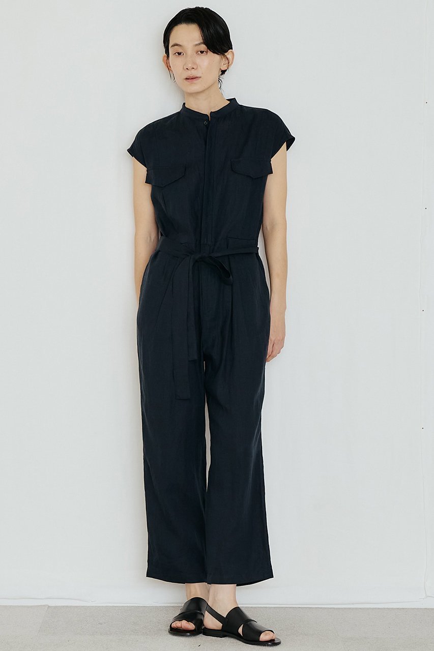 【ティッカ/TICCA】のリネンコンビネゾン 人気、トレンドファッション・服の通販 founy(ファニー) 　ファッション　Fashion　レディースファッション　Fashion for Women　パンツ　Pants & Trousers　コンビネゾン　Jumpsuit, All-in-One　サンダル　Sandals, Summer Shoes　スリーブ　Sleeve, Long Sleeve / Short Sleeve　フレンチ　French, French Style　リゾート　Resort, Vacation Style　リネン　Linen, Linen Fabric　リラックス　Relax, Relaxed Fit　other-7|ID: prp329100003844996 ipo3291000000036748714