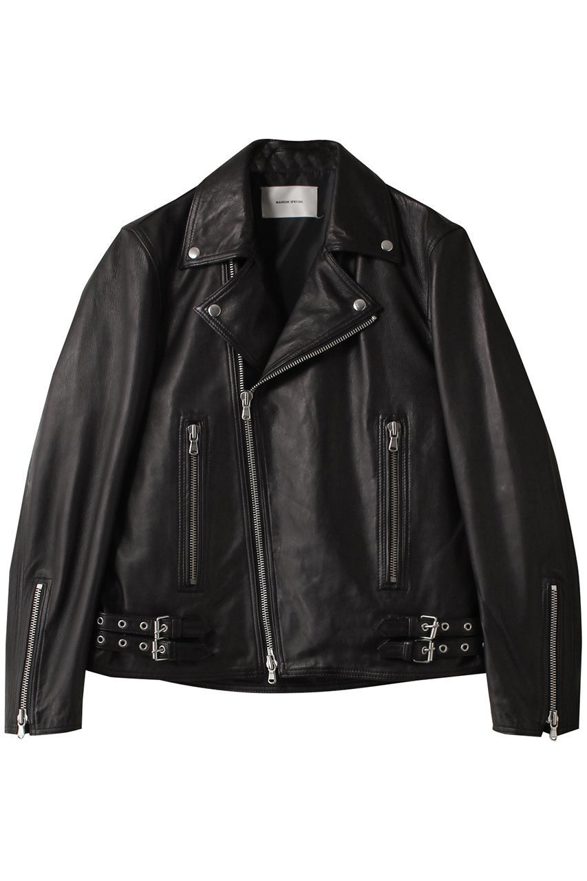 【メゾンスペシャル/MAISON SPECIAL】の【UNISEX】SHEEPレザーダブルライダース 人気、トレンドファッション・服の通販 founy(ファニー) ファッション Fashion レディースファッション Fashion for Women アウター Coat / Outerwear Collection レディースジャケット・軽アウター Jackets ライダースジャケット / レザースタイル Riders Jackets & Biker Style ユニセックス Unisex, Genderless ジャケット Jacket, Outerwear ライダースジャケット Riders, Biker Jacket other-1|ID: prp329100003845002 ipo3291000000036796579