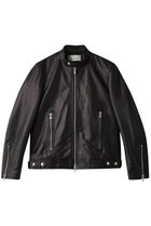 【メゾンスペシャル/MAISON SPECIAL】の【UNISEX】SHEEPレザーシングルライダース 人気、トレンドファッション・服の通販 founy(ファニー) ファッション Fashion レディースファッション Fashion for Women アウター Coat / Outerwear Collection レディースジャケット・軽アウター Jackets ライダースジャケット / レザースタイル Riders Jackets & Biker Style ユニセックス Unisex, Genderless ジャケット Jacket, Outerwear トレンド Trend, Trending Now thumbnail BLK(ブラック)|ID: prp329100003845003 ipo3291000000035960502