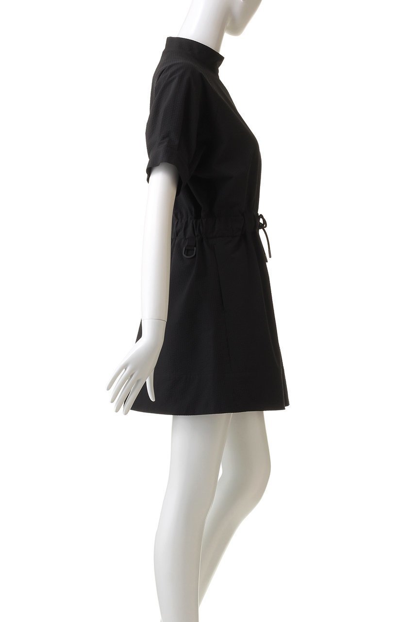 【オブシディアン/OBSIDIAN】のSEERSUCKER ONE PIECE 人気、トレンドファッション・服の通販 founy(ファニー) 　ファッション　Fashion　レディースファッション　WOMEN　ワンピース　Dress　スポーツウェア　Sportswear　スポーツ ワンピース　Sports One Piece　スポーツ　Sports　スポーティ　Sporty　フェミニン　Feminine　モックネック　Mock Neck　夏　Summer　other-3|ID: prp329100003845023 ipo3291000000031382479