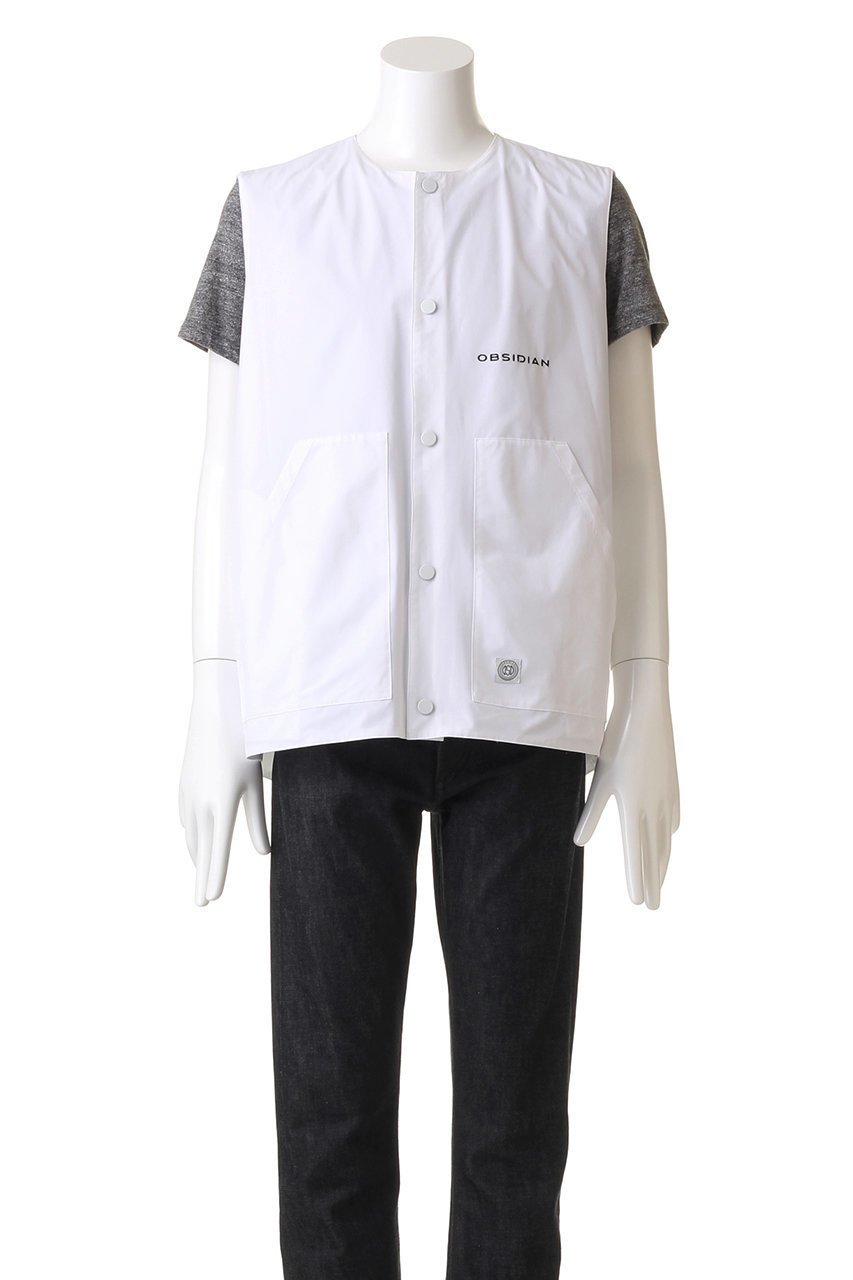 【オブシディアン/OBSIDIAN / MEN】の【MEN】NYLON VEST 人気、トレンドファッション・服の通販 founy(ファニー) 　ファッション　Fashion　メンズファッション　Fashion for Men　トップス・カットソー　Cut & Sew Tops　ゴルフ　Golf　シンプル　Simple, Minimal　スポーツ　Sports, Activewear　ベスト　Vest, Waistcoat　ポケット　Pocket, Pocket Detail　旅行　Travel　軽量　Lightweight, Ultra Light　other-2|ID: prp329100003845028 ipo3291000000032805729