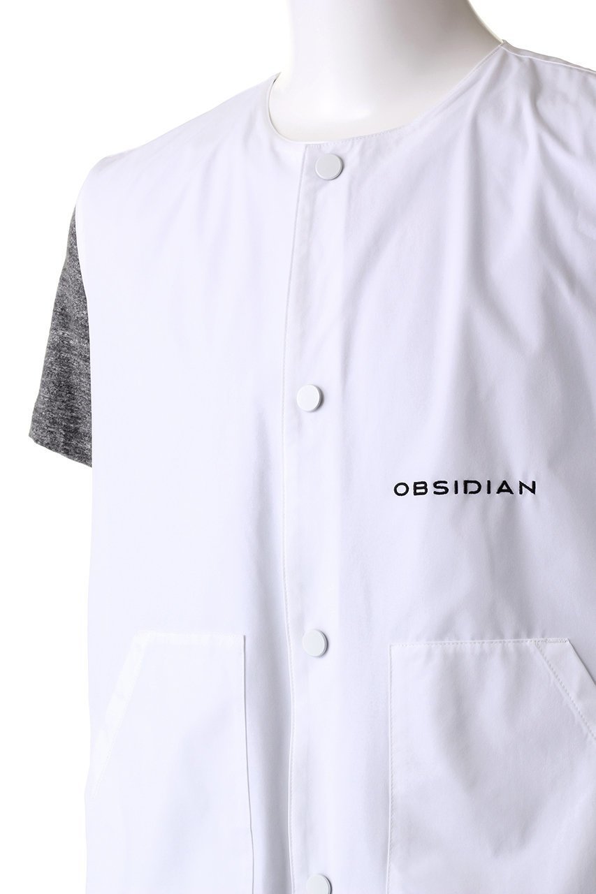 【オブシディアン/OBSIDIAN / MEN】の【MEN】NYLON VEST 人気、トレンドファッション・服の通販 founy(ファニー) 　ファッション　Fashion　メンズファッション　Fashion for Men　トップス・カットソー　Cut & Sew Tops　ゴルフ　Golf　シンプル　Simple, Minimal　スポーツ　Sports, Activewear　ベスト　Vest, Waistcoat　ポケット　Pocket, Pocket Detail　旅行　Travel　軽量　Lightweight, Ultra Light　other-5|ID: prp329100003845028 ipo3291000000032805732