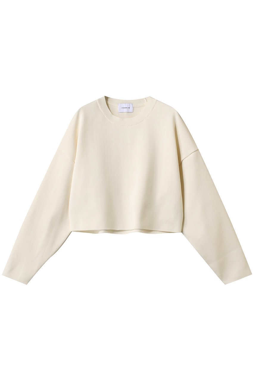 【スタニングルアー/STUNNING LURE】のアモッサショートプルオーバー 人気、トレンドファッション・服の通販 founy(ファニー) 　ファッション　Fashion　レディースファッション　Fashion for Women　トップス・カットソー　Cut & Sew Tops　シャツ・ブラウス・オフィスカジュアル　Elegant Blouses & Button-Ups　カジュアルプルオーバー・ニットトップス　Pullovers & Knit Tops / Casual Pullovers　ショート　Short, Short Length　シンプル　Simple, Minimal　スリーブ　Sleeve, Long Sleeve / Short Sleeve　ロング　Long, Long-Length　春　Spring　 other-1|ID: prp329100003845030 ipo3291000000032909373