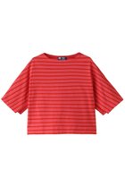【ティッカ/TICCA】のショートスリーブバスクシャツ ピンク×オレンジ|ID:prp329100003845040