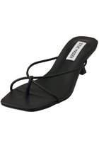 【スティーブマデン/STEVE MADDEN】のBRINNIE トングヒールサンダル 人気、トレンドファッション・服の通販 founy(ファニー) ファッション Fashion レディースファッション Fashion for Women サンダル Sandals, Summer Shoes ベーシック Basic, Essential 再入荷 Restock / Back in Stock thumbnail ブラック|ID: prp329100003845043 ipo3291000000032882952
