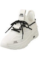 【スティーブマデン/STEVE MADDEN】のPROPEL 1 コンビカラーニットスニ―カー 人気、トレンドファッション・服の通販 founy(ファニー) ファッション Fashion レディースファッション Fashion for Women トップス・カットソー Cut & Sew Tops ニット Knit Tops & Sweaters イエロー Yellow スニーカー Sneakers, Trainers フェミニン Feminine, Girly メッシュ Mesh, Net Fabric レース Lace, Lace Fabric 厚底 Platform Shoes thumbnail ホワイト/ブラック|ID: prp329100003845044 ipo3291000000032887549