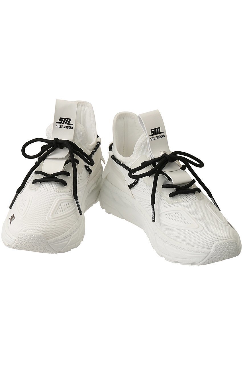 【スティーブマデン/STEVE MADDEN】のPROPEL 1 コンビカラーニットスニ―カー 人気、トレンドファッション・服の通販 founy(ファニー) 　ファッション　Fashion　レディースファッション　Fashion for Women　トップス・カットソー　Cut & Sew Tops　ニット　Knit Tops & Sweaters　イエロー　Yellow　スニーカー　Sneakers, Trainers　フェミニン　Feminine, Girly　メッシュ　Mesh, Net Fabric　レース　Lace, Lace Fabric　厚底　Platform Shoes　other-5|ID: prp329100003845044 ipo3291000000032887580