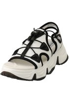 【スティーブマデン/STEVE MADDEN】のCHIVALRY 厚底スポーツサンダル ブラック/ホワイト|ID: prp329100003845062 ipo3291000000032849639