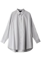 【ミズイロ インド/mizuiro ind】のcotton broad wide shirt シャツ l.gray|ID:prp329100003845064