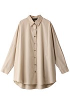 【ミズイロ インド/mizuiro ind】のcotton broad wide shirt シャツ s.beige|ID: prp329100003845064 ipo3291000000028425079