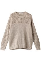 【ミディウミソリッド/MIDIUMISOLID】のmesh switching PO プルオーバー beige|ID: prp329100003845074 ipo3291000000028482977