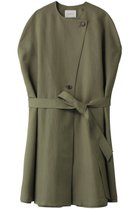 【ミディウミソリッド/MIDIUMISOLID】のgilet with belt ジレ khaki|ID: prp329100003845075 ipo3291000000035655147