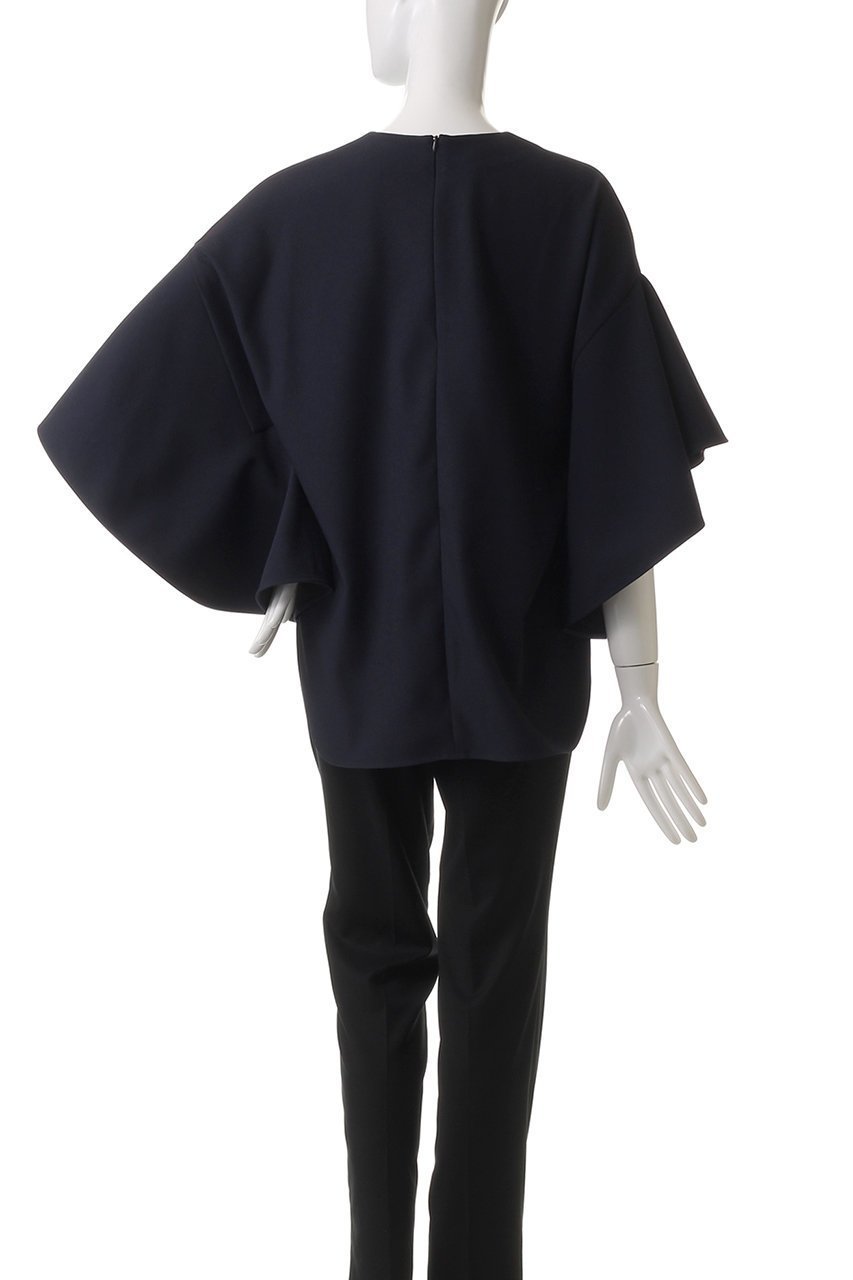 【ル フィル/LE PHIL】の2WAYツイルフレアブラウス 人気、トレンドファッション・服の通販 founy(ファニー) ファッション Fashion レディースファッション Fashion for Women トップス・カットソー Cut & Sew Tops シャツ・ブラウス・オフィスカジュアル Elegant Blouses & Button-Ups ショート Short, Short Length ストレッチ Stretch, Stretchy Fabric ストレート Straight, Straight Cut スリーブ Sleeve, Long Sleeve / Short Sleeve フェミニン Feminine, Girly フォーマル Formal, Dressy フレア Flare, Flared 定番 Standard, Basic Item other-4|ID: prp329100003845079 ipo3291000000035822876