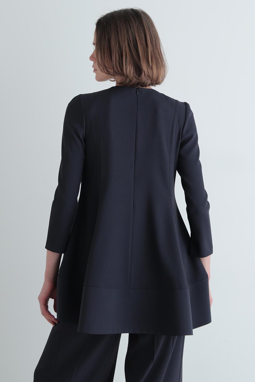 【ル フィル/LE PHIL】の2WAYツイルフレアブラウス 人気、トレンドファッション・服の通販 founy(ファニー) 　ファッション　Fashion　レディースファッション　Fashion for Women　トップス・カットソー　Cut & Sew Tops　シャツ・ブラウス・オフィスカジュアル　Elegant Blouses & Button-Ups　おすすめ　Recommended / Our Picks　スクエア　Square, Square Shape　スタンダード　Standard, Basic　ストレッチ　Stretch, Stretchy Fabric　スリーブ　Sleeve, Long Sleeve / Short Sleeve　セットアップ　Set-Up, Coordinated Outfit　ドレープ　Drape, Draping Fabric　バランス　Balance, Style Balance　フェミニン　Feminine, Girly　フレア　Flare, Flared　フロント　Front, Front Design　ミックス　Mix, Mixed Style　ロング　Long, Long-Length　人気　Popular, Best Seller　定番　Standard, Basic Item　other-5|ID: prp329100003845079 ipo3291000000036679822