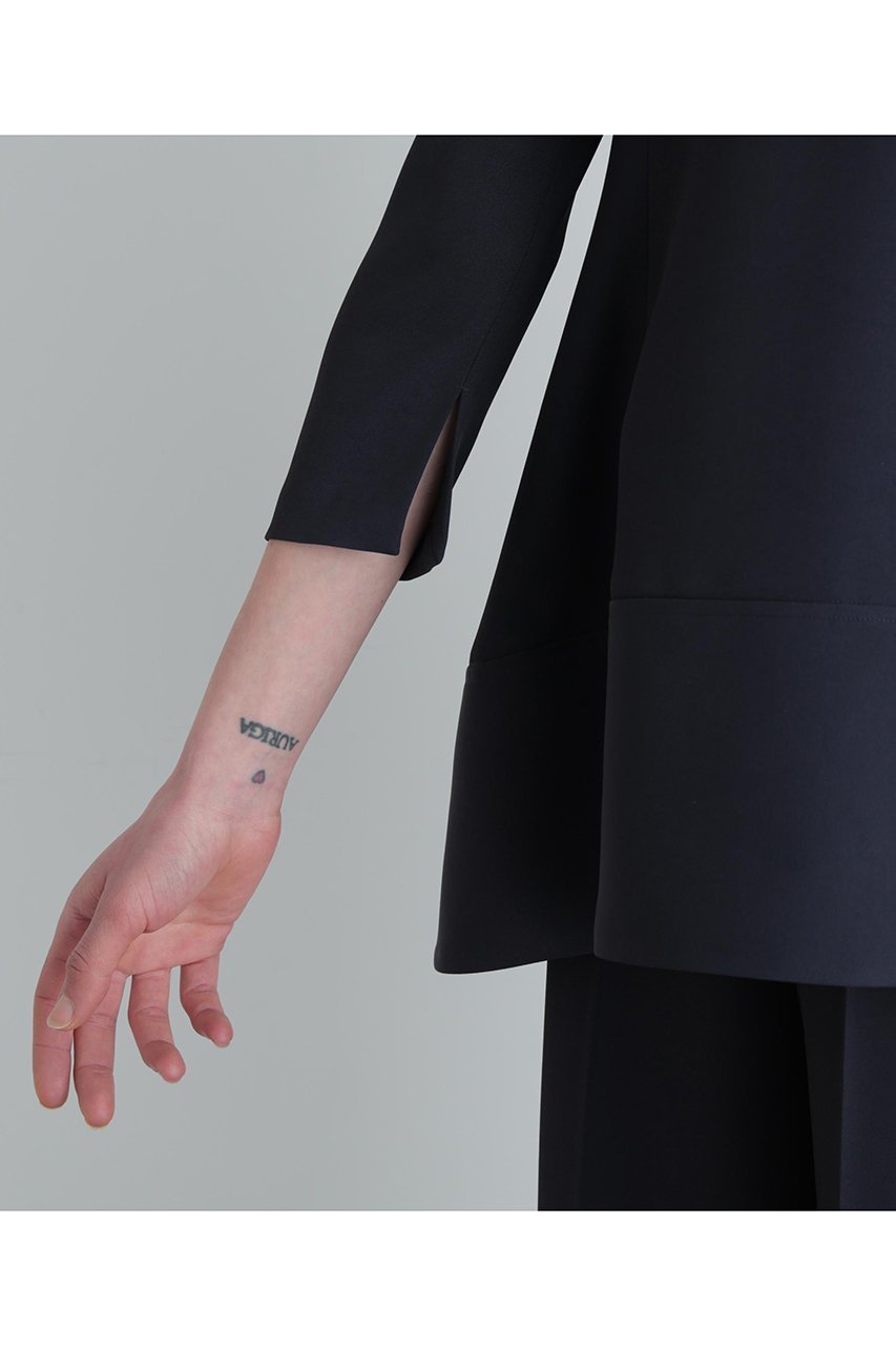 【ル フィル/LE PHIL】の2WAYツイルフレアブラウス 人気、トレンドファッション・服の通販 founy(ファニー) 　ファッション　Fashion　レディースファッション　Fashion for Women　トップス・カットソー　Cut & Sew Tops　シャツ・ブラウス・オフィスカジュアル　Elegant Blouses & Button-Ups　おすすめ　Recommended / Our Picks　スクエア　Square, Square Shape　スタンダード　Standard, Basic　ストレッチ　Stretch, Stretchy Fabric　スリーブ　Sleeve, Long Sleeve / Short Sleeve　セットアップ　Set-Up, Coordinated Outfit　ドレープ　Drape, Draping Fabric　バランス　Balance, Style Balance　フェミニン　Feminine, Girly　フレア　Flare, Flared　フロント　Front, Front Design　ミックス　Mix, Mixed Style　ロング　Long, Long-Length　人気　Popular, Best Seller　定番　Standard, Basic Item　other-8|ID: prp329100003845079 ipo3291000000036679825