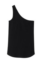 【デパリエ/DEPAREILLE】のワンショルダーリブタンク 人気、トレンドファッション・服の通販 founy(ファニー) ファッション Fashion レディースファッション Fashion for Women トップス・カットソー Cut & Sew Tops キャミソール&ノースリーブ Camisoles & Sleeveless Tops シャツ・ブラウス・オフィスカジュアル Elegant Blouses & Button-Ups ロングTシャツ・Tシャツ Longline T-Shirts & Tees カットソー・ベーシックTシャツ Cut-and-Sewn Tops / Stretch Tees & Basics インナー Innerwear キャミソール Camisole, Spaghetti Strap Top ショルダー Shoulder, Shoulder Strap ジャケット Jacket, Outerwear タンク Tank Top, Sleeveless Top thumbnail ブラック|ID: prp329100003845114 ipo3291000000035420962