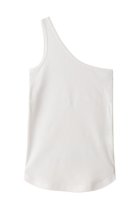 【デパリエ/DEPAREILLE】のワンショルダーリブタンク 人気、トレンドファッション・服の通販 founy(ファニー) ファッション Fashion レディースファッション Fashion for Women トップス・カットソー Cut & Sew Tops キャミソール&ノースリーブ Camisoles & Sleeveless Tops シャツ・ブラウス・オフィスカジュアル Elegant Blouses & Button-Ups ロングTシャツ・Tシャツ Longline T-Shirts & Tees カットソー・ベーシックTシャツ Cut-and-Sewn Tops / Stretch Tees & Basics インナー Innerwear キャミソール Camisole, Spaghetti Strap Top ショルダー Shoulder, Shoulder Strap ジャケット Jacket, Outerwear タンク Tank Top, Sleeveless Top thumbnail ホワイト|ID: prp329100003845114 ipo3291000000036662982