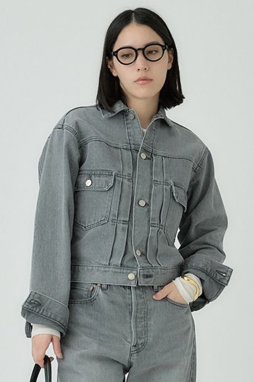 【カオス/Chaos】の【WHY NOT NOW】ホッパーGジャン インテリア・キッズ・メンズ・レディースファッション・服の通販 founy(ファニー) 　ファッション　Fashion　レディースファッション　Fashion for Women　アウター　Coat / Outerwear Collection　レディースジャケット・軽アウター　Jackets　インナー　Innerwear　ヴィンテージ　Vintage Style　ケミカル　Chemical, Chemical Wash　コンパクト　Compact, Small Size　ジャケット　Jacket, Outerwear　デニム　Denim, Jeans Material　フィット　Fit, Slim Fit　フォルム　Silhouette, Form　モダン　Modern, Contemporary　レギュラー　Regular, Standard Fit　グレー|ID: prp329100003846955 ipo3291000000032950290