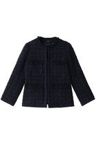 【エムフィル/M Fil】のLINTON TWEED 4ポケットジャケット 人気、トレンドファッション・服の通販 founy(ファニー) ファッション Fashion レディースファッション WOMEN アウター Coat Outerwear ジャケット Jackets インナー Inner オケージョン Occasion ジャケット Jacket ストレート Straight トレンド Trend バランス Balance ポケット Pocket thumbnail ネイビー|ID: prp329100003847006 ipo3291000000029974483