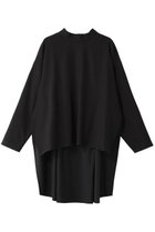 【ル フィル/LE PHIL】の2WAYツイルブラウス 人気、トレンドファッション・服の通販 founy(ファニー) ファッション Fashion レディースファッション Fashion for Women トップス・カットソー Cut & Sew Tops シャツ・ブラウス・オフィスカジュアル Elegant Blouses & Button-Ups シンプル Simple, Minimal スタンド Stand Collar, Upright Stand ストレッチ Stretch, Stretchy Fabric スリーブ Sleeve, Long Sleeve / Short Sleeve ツイル Twist, Twisted Detail ドレープ Drape, Draping Fabric ベーシック Basic, Essential ロング Long, Long-Length エレガント 上品 Elegant thumbnail ブラック|ID: prp329100003848863 ipo3291000000032916921