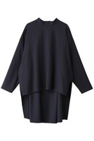 【ル フィル/LE PHIL】の2WAYツイルブラウス 人気、トレンドファッション・服の通販 founy(ファニー) ファッション Fashion レディースファッション Fashion for Women トップス・カットソー Cut & Sew Tops シャツ・ブラウス・オフィスカジュアル Elegant Blouses & Button-Ups シンプル Simple, Minimal スタンド Stand Collar, Upright Stand ストレッチ Stretch, Stretchy Fabric スリーブ Sleeve, Long Sleeve / Short Sleeve ツイル Twist, Twisted Detail ドレープ Drape, Draping Fabric ベーシック Basic, Essential ロング Long, Long-Length エレガント 上品 Elegant |ID:prp329100003848863