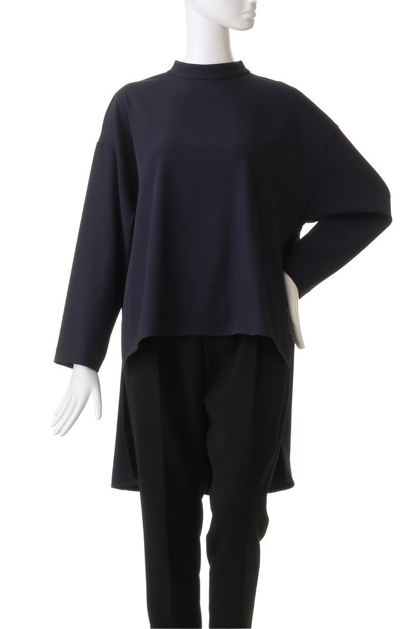 【ル フィル/LE PHIL】の2WAYツイルブラウス 人気、トレンドファッション・服の通販 founy(ファニー) 　ファッション　Fashion　レディースファッション　Fashion for Women　トップス・カットソー　Cut & Sew Tops　シャツ・ブラウス・オフィスカジュアル　Elegant Blouses & Button-Ups　シンプル　Simple, Minimal　スタンド　Stand Collar, Upright Stand　ストレッチ　Stretch, Stretchy Fabric　スリーブ　Sleeve, Long Sleeve / Short Sleeve　ツイル　Twist, Twisted Detail　ドレープ　Drape, Draping Fabric　ベーシック　Basic, Essential　ロング　Long, Long-Length　エレガント 上品　Elegant　other-2|ID: prp329100003848863 ipo3291000000035653247