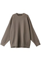 【ミズイロ インド/mizuiro ind】のcrew neck wide P/O プルオーバー beige|ID: prp329100003848874 ipo3291000000028425050