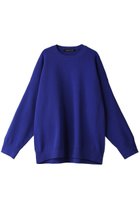 【ミズイロ インド/mizuiro ind】のcrew neck wide P/O プルオーバー blue|ID: prp329100003848874 ipo3291000000028425051