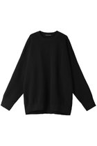 【ミズイロ インド/mizuiro ind】のcrew neck wide P/O プルオーバー black|ID: prp329100003848874 ipo3291000000028425053