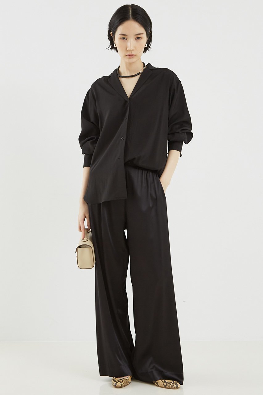 【ザ ストア バイ シー/THE STORE by C】のウォッシャブルシルクパンツ 人気、トレンドファッション・服の通販 founy(ファニー) ファッション Fashion レディースファッション Fashion for Women パンツ Pants & Trousers シルク Silk, 100% Silk トレンド Trend, Trending Now バランス Balance, Style Balance ボトム Bottoms, Lower Wear エレガント 上品 Elegant 夏 Summer other-3|ID: prp329100003850268 ipo3291000000032787768